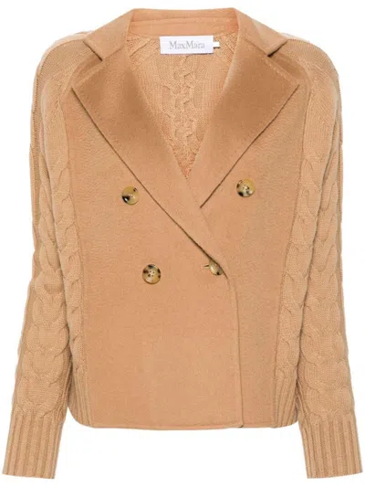 Max Mara "micio" Cardigan With Inserts