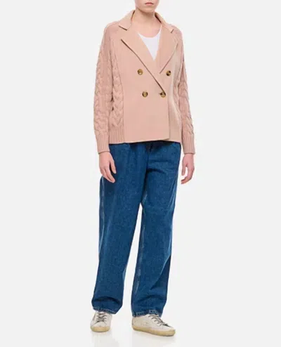 Max Mara Micio Sweater In Powder
