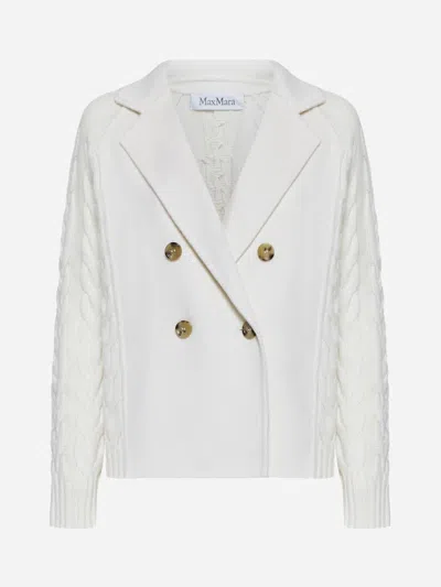 Max Mara "micio" Wool And Cashmere Jacket