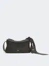 Max Mara Micro Leather Handbag In Black