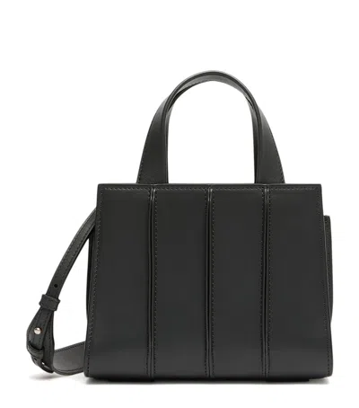 Max Mara Micro Quilted Whitney Top-handle Bag In Grey