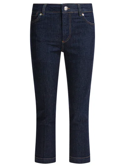 Max Mara Mid-rise Blue Denim Jeans