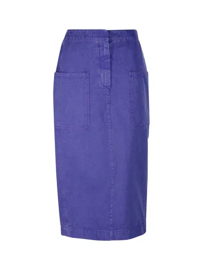 MAX MARA MID WAIST PENCIL SKIRT