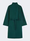 Max Mara Midi Cashmere Cardigan Coat In Green