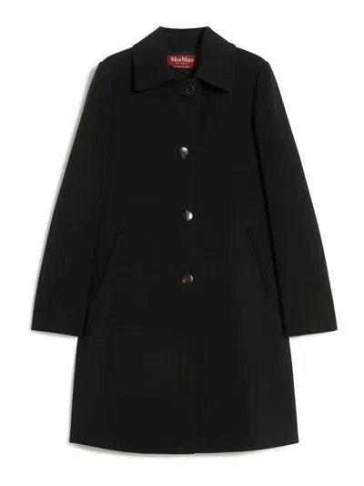 Max Mara Midi Coat Racconto In Black
