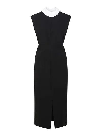Max Mara Vestido Midi - Negro In Black
