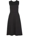 Max Mara Midi Dress In Black