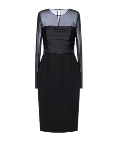 Max Mara Midi Dresses In Black