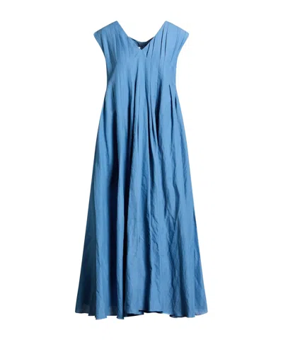 Max Mara Midi Dresses In Blue