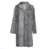 Max Mara Midi-length Cocoon Coat With Chic Animal-print Design