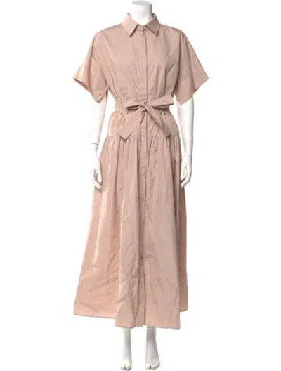 Pre-owned Max Mara Midi Length Dress In Pink