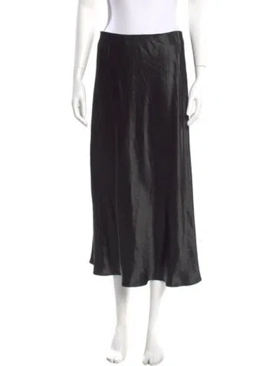 Pre-owned Max Mara Midi Length Skirt In Black