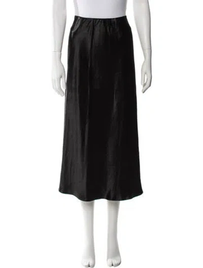 Pre-owned Max Mara Midi Length Skirt In Black
