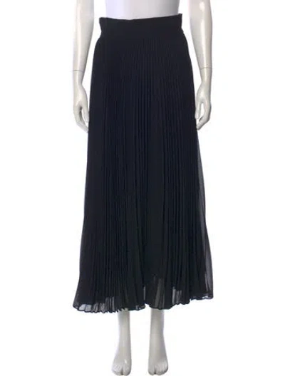 Pre-owned Max Mara Midi Length Skirt In Black