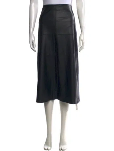 Pre-owned Max Mara Midi Length Skirt In Black