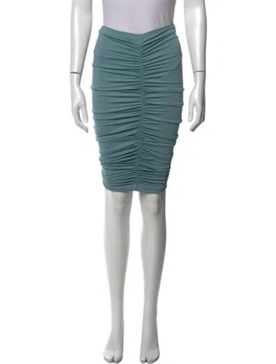 Pre-owned Max Mara Midi Length Skirt In Blue