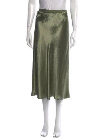 Pre-owned Max Mara Midi Length Skirt In Green