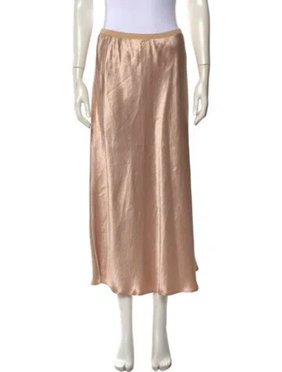 Pre-owned Max Mara Midi Length Skirt In Neutral