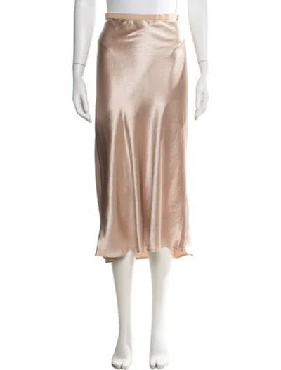 Pre-owned Max Mara Midi Length Skirt In Neutral