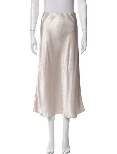 Pre-owned Max Mara Midi Length Skirt In Neutrals