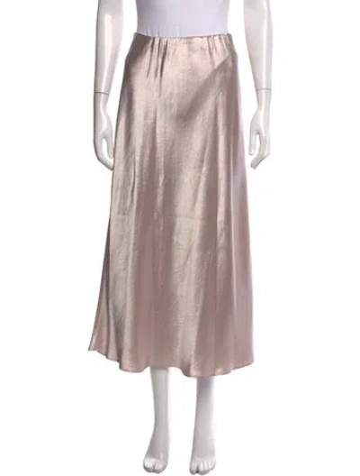 Pre-owned Max Mara Midi Length Skirt In Silver