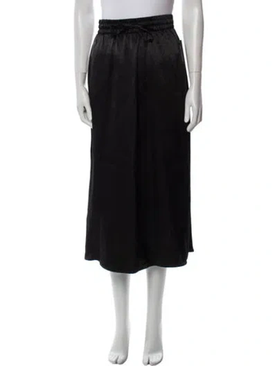 Pre-owned Max Mara Midi Length Skirt W/ Tags In Black