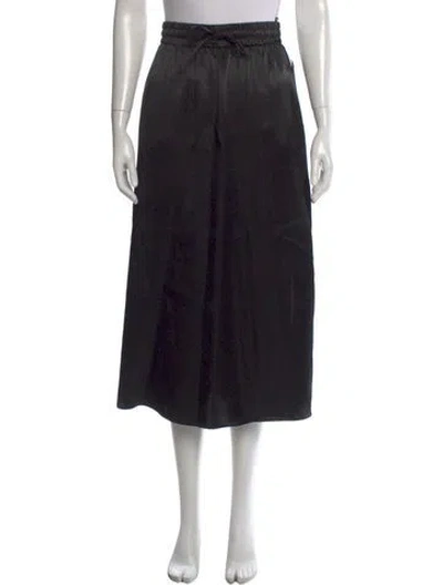 Pre-owned Max Mara Midi Length Skirt W/ Tags In Black