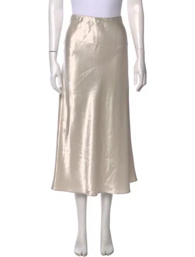 Pre-owned Max Mara Midi Length Skirt W/ Tags In Neutral