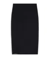 Max Mara Midi Pencil Skirt In Black