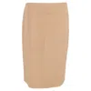 Max Mara Midi Pencil Skirt In Brown Wool In Brown