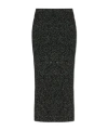 Max Mara Midi Skirt In Black