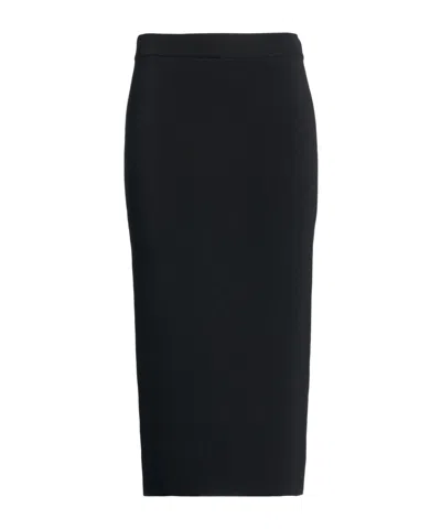Max Mara Midi Skirt In Black