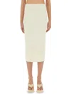 Max Mara Losanna Skirt In Ivory