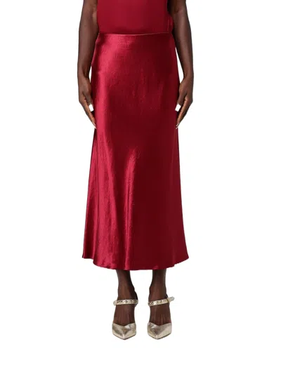 Max Mara Midi Skirt In Red