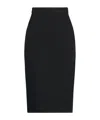 Max Mara Solid High-waist Skirt In Animal Print