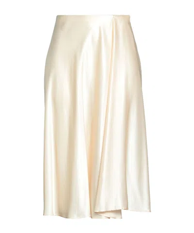 Max Mara Midi Skirts In Neutral