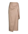 Max Mara Midi Skirts In Brown