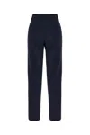 MAX MARA MIDNIGHT BLUE WOOL BLEND PANTS