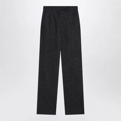 MAX MARA MAX MARA MIDNIGHT TROUSERS IN DENIM EFFECT