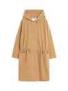Max Mara Drawstring Waist Hooded Coat
