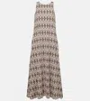 Max Mara Miki Printed Maxi Dress In Multicoloured