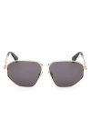 Max Mara Miller 54mm Navigator Sunglasses