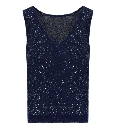 Max Mara Milord Blue Top