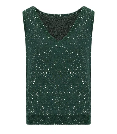 Max Mara Milord Green Top