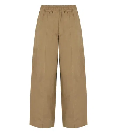 MAX MARA MILVA TERRA CROPPED PANTS