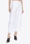 Max Mara Weite Hose Mina Aus Einem Baumwollgemisch