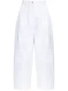 Max Mara Weite Hose Mina Aus Einem Baumwollgemisch