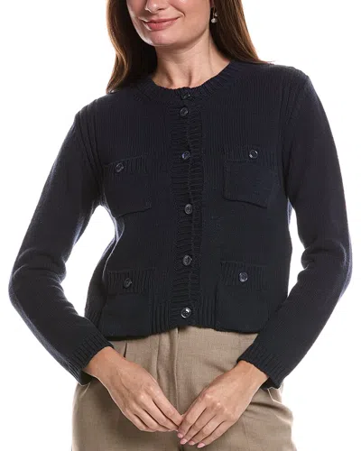 Max Mara Mincio Cardigan In Blue