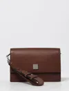 Max Mara Structured Shoulder Bag Top Handle Design In Brown