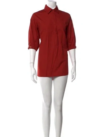 Pre-owned Max Mara Mini Dress In Orange